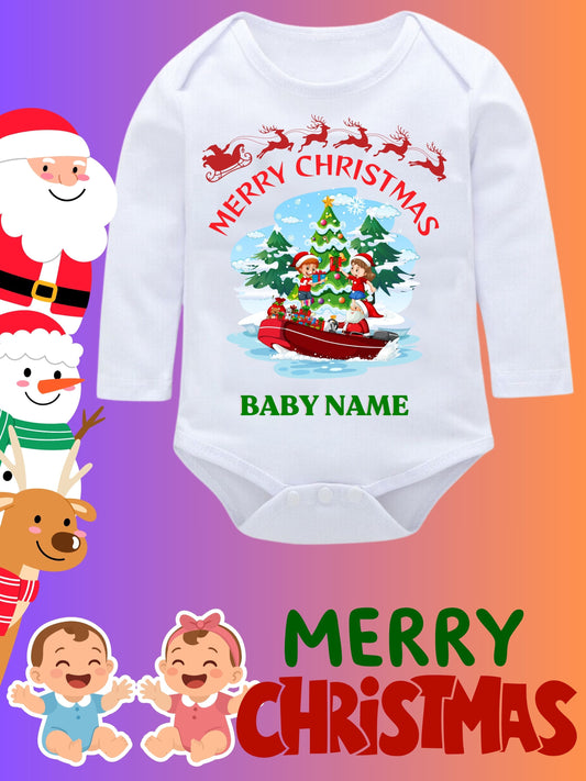 Baby Christmas Romper