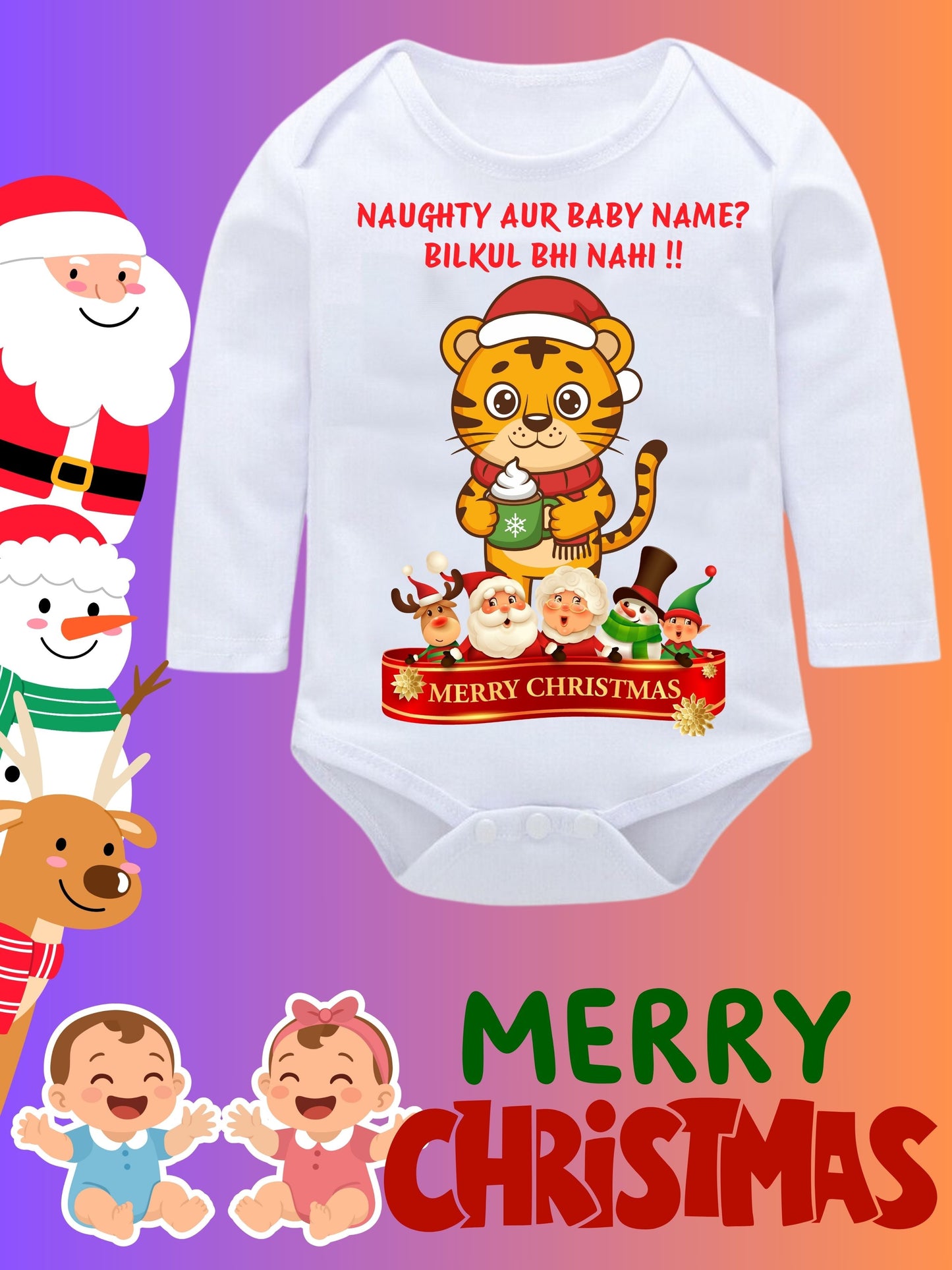Baby Christmas Romper