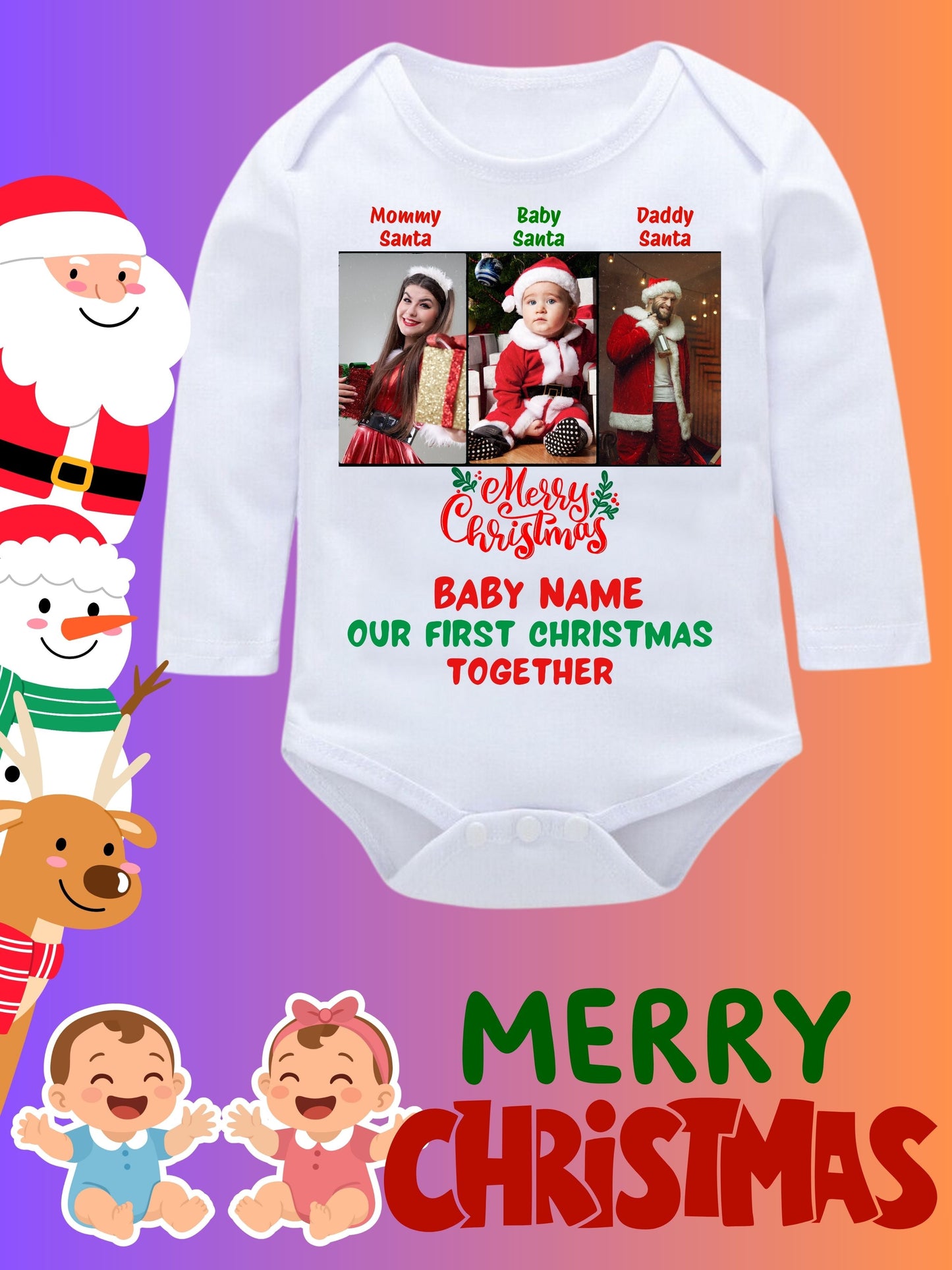 Baby Christmas Romper