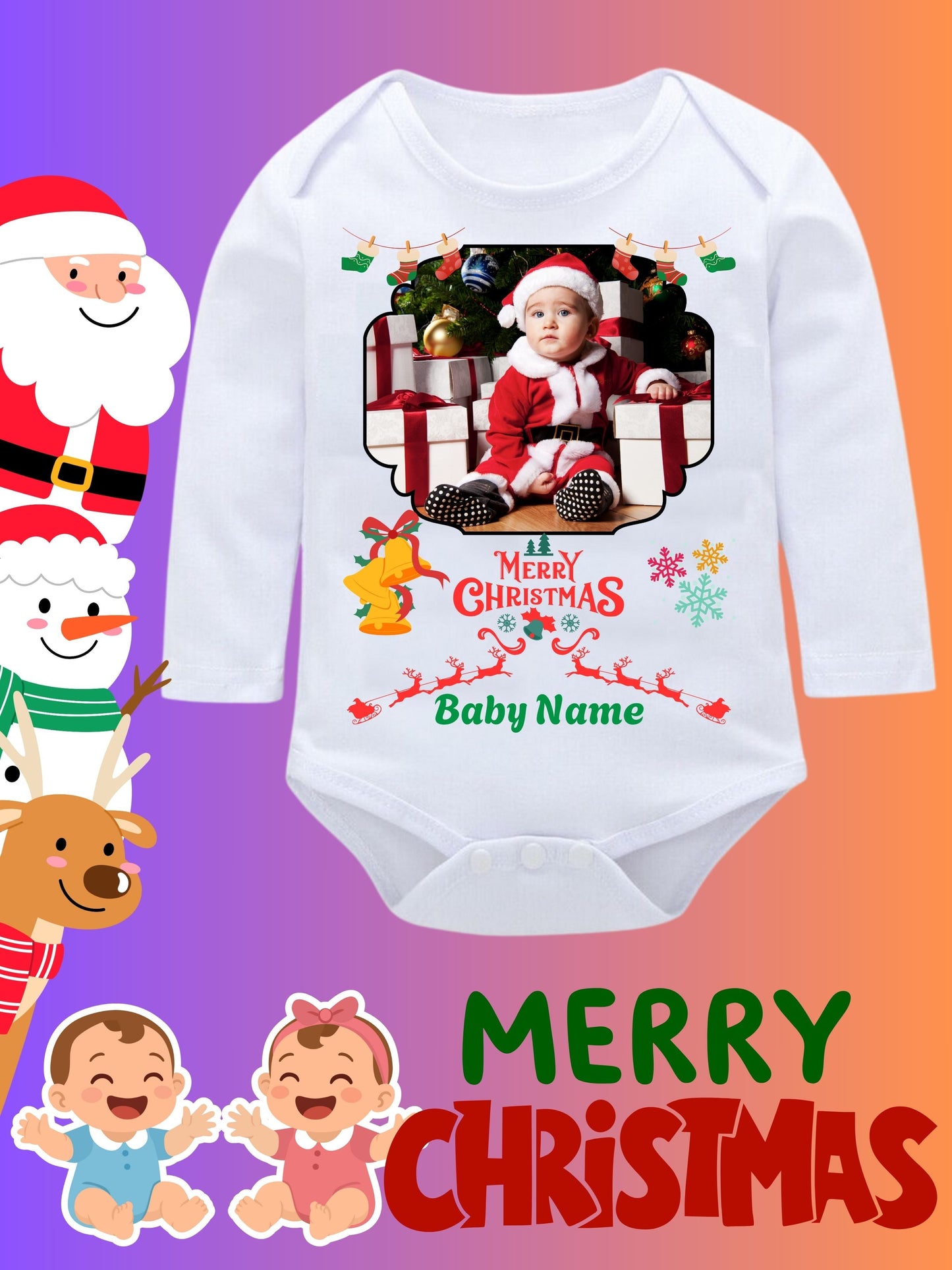 Baby Christmas Romper