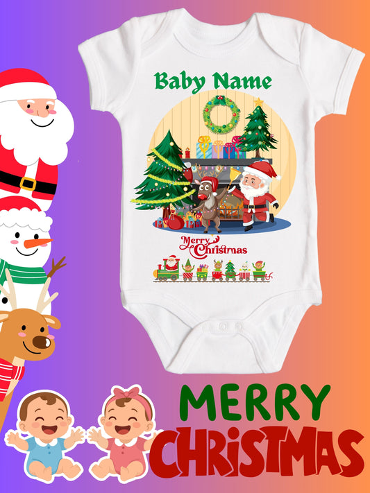 Baby Christmas Romper
