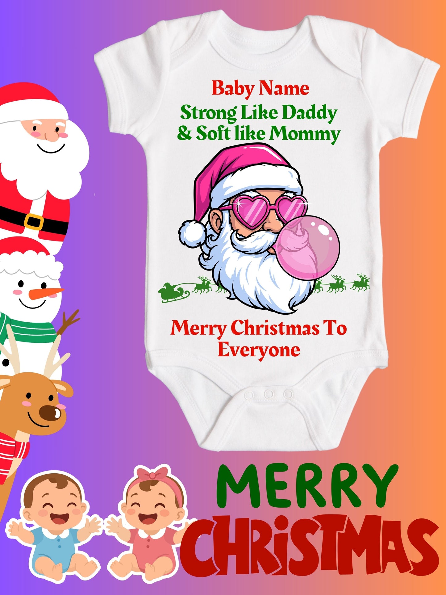 Baby Christmas Romper