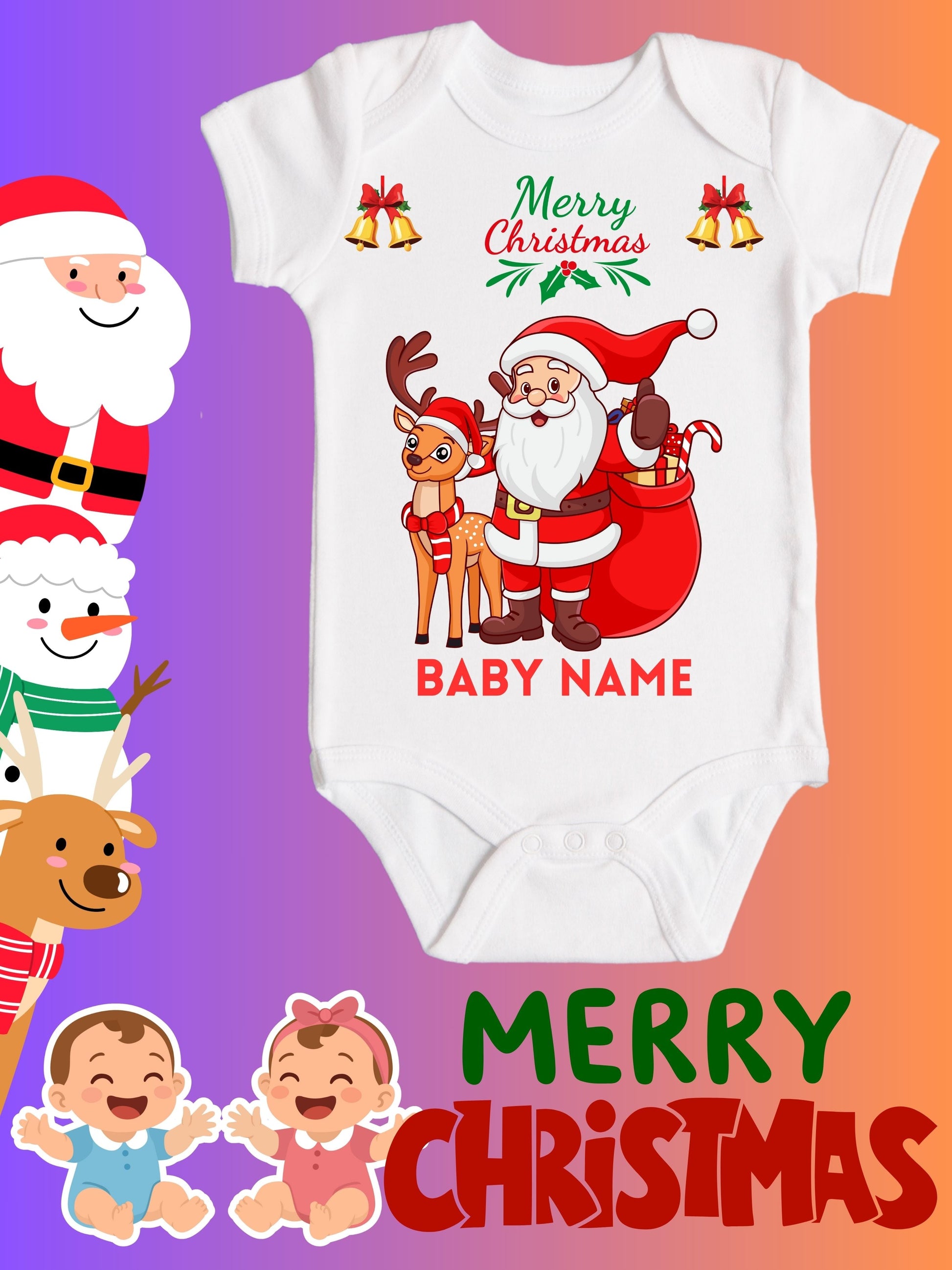 Baby Christmas Romper