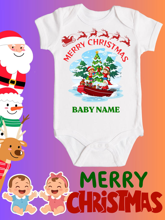 Baby Christmas Romper