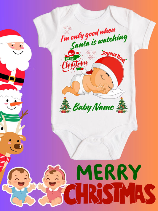 Baby Christmas Romper