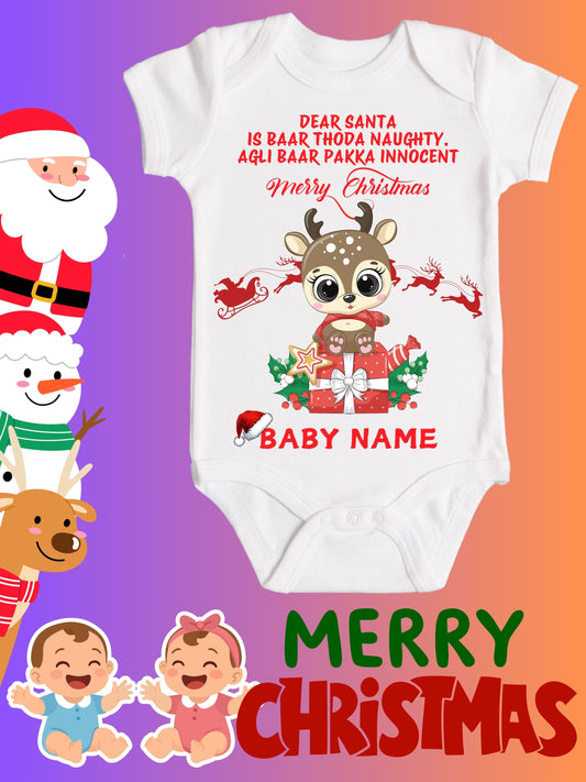 Baby Christmas Romper