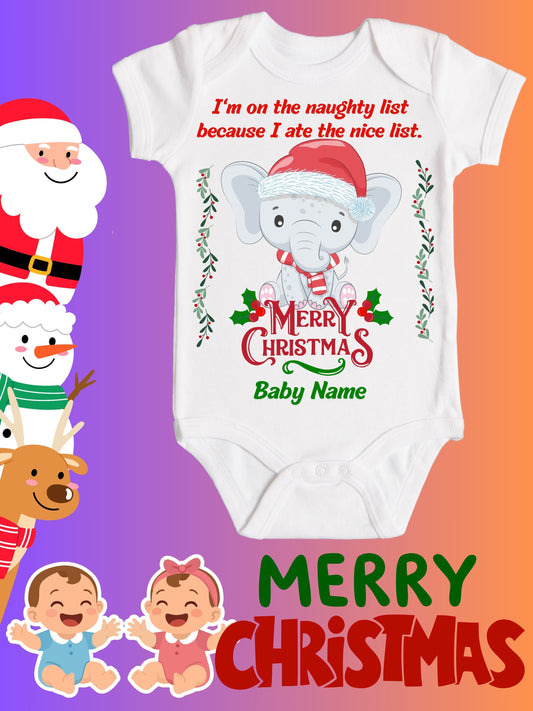 Baby Christmas Romper
