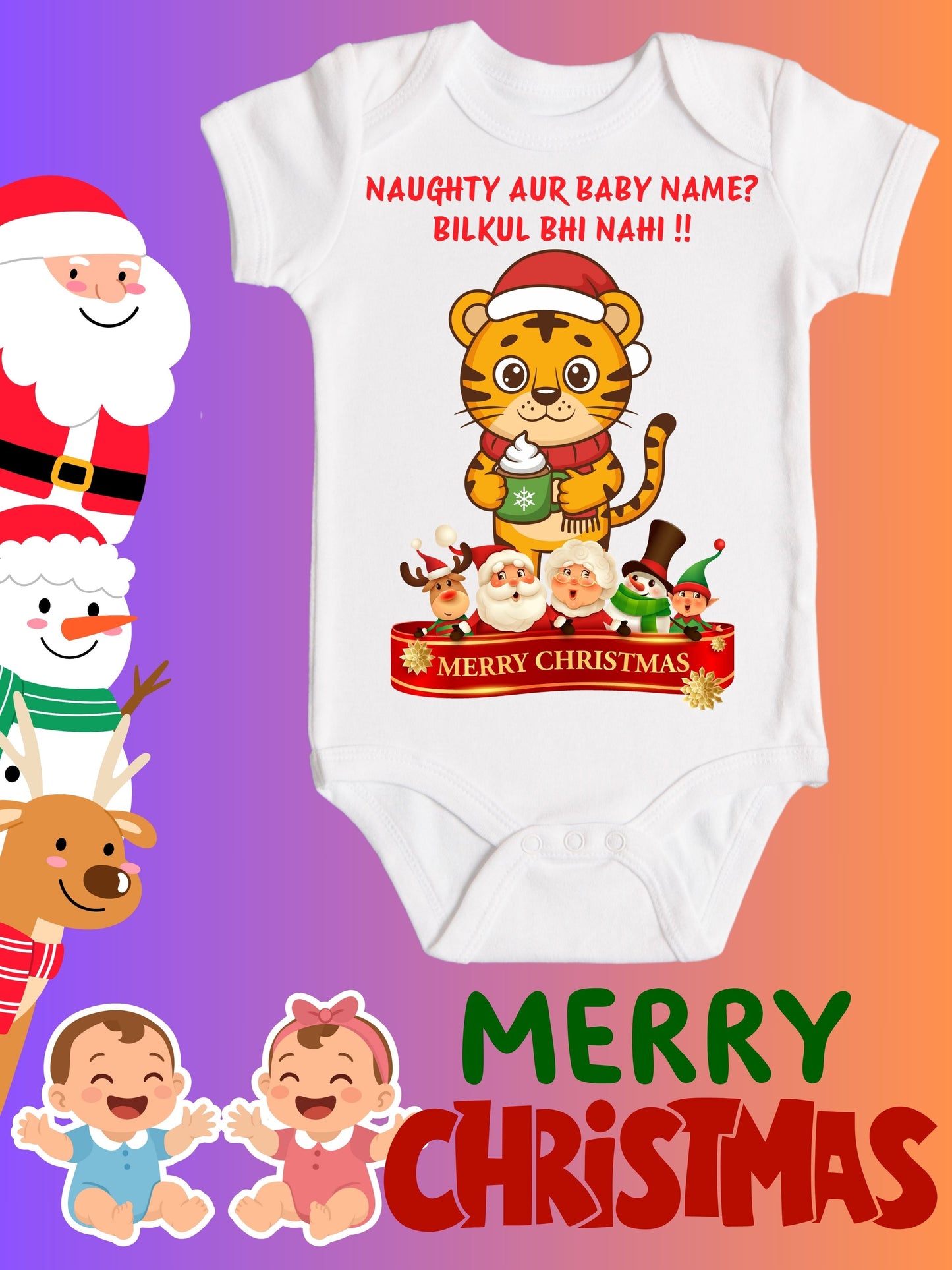 Baby Christmas Romper