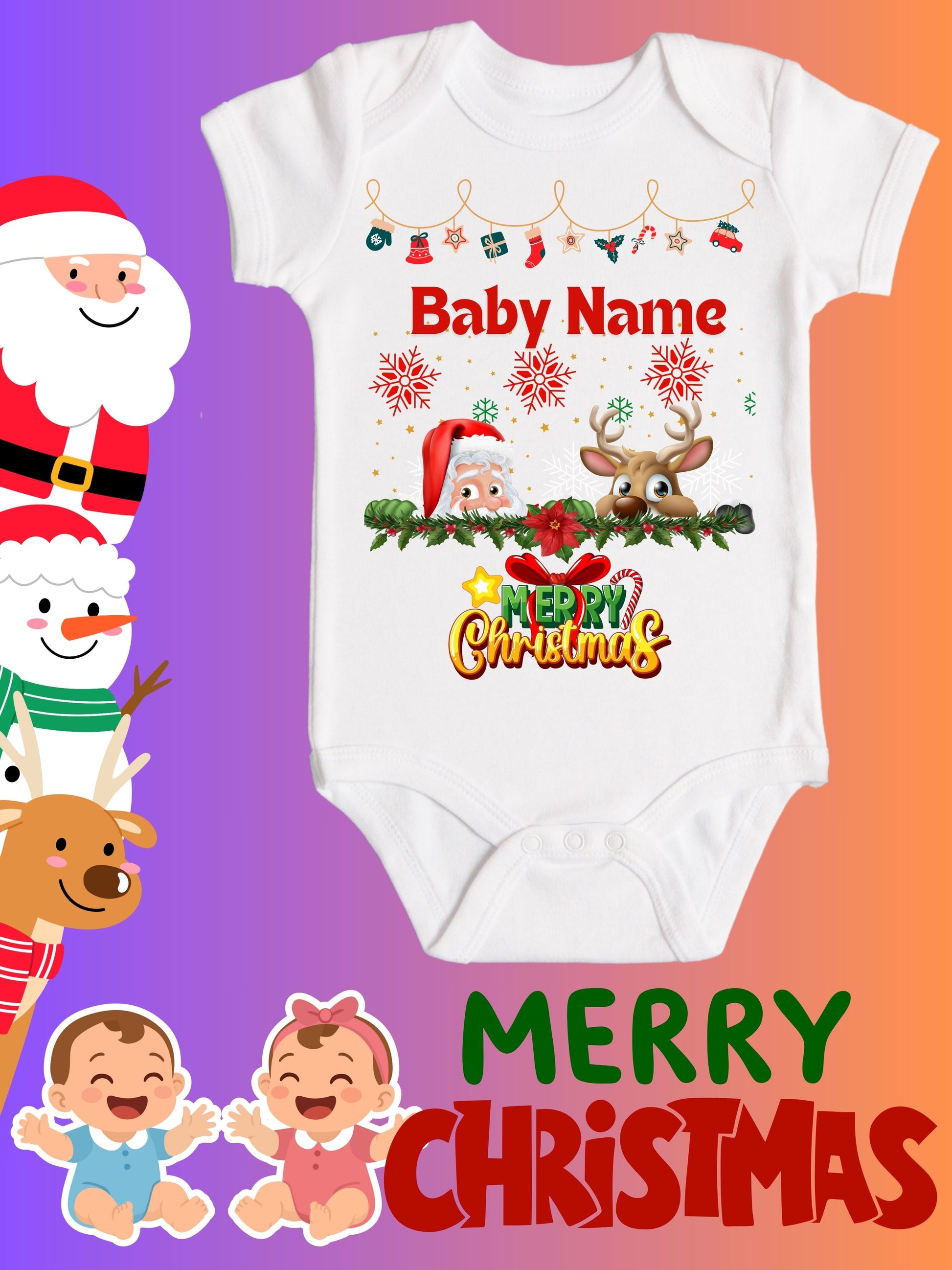 Baby Christmas Romper