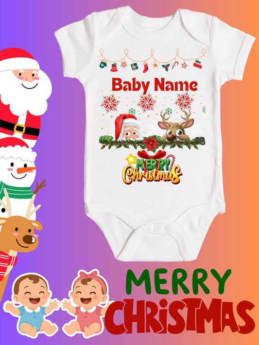 Baby Christmas Romper