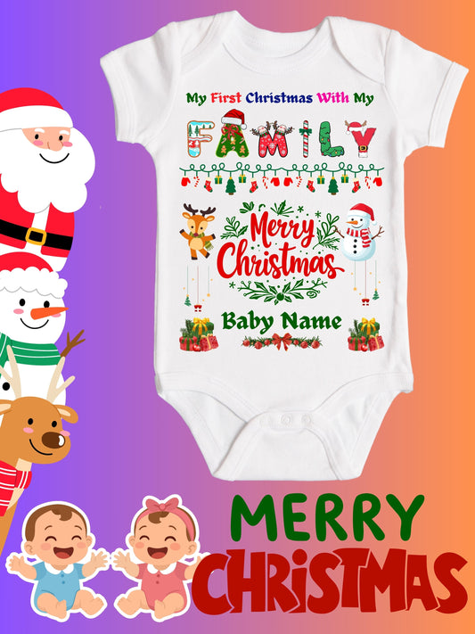 Baby Christmas Romper