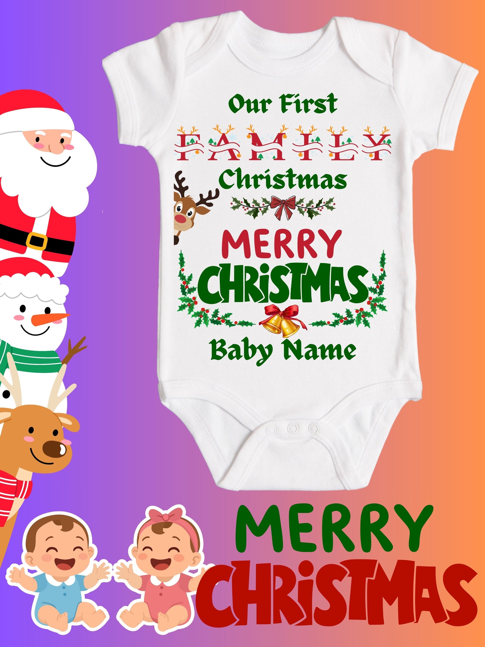 Baby Christmas Romper