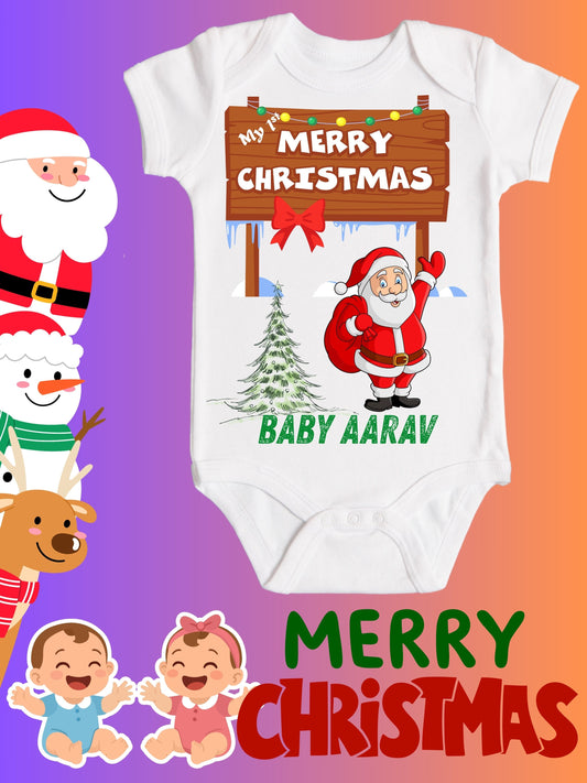 Baby Christmas Romper
