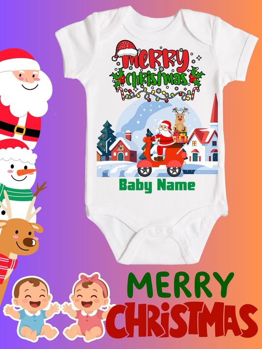 Baby Christmas Romper
