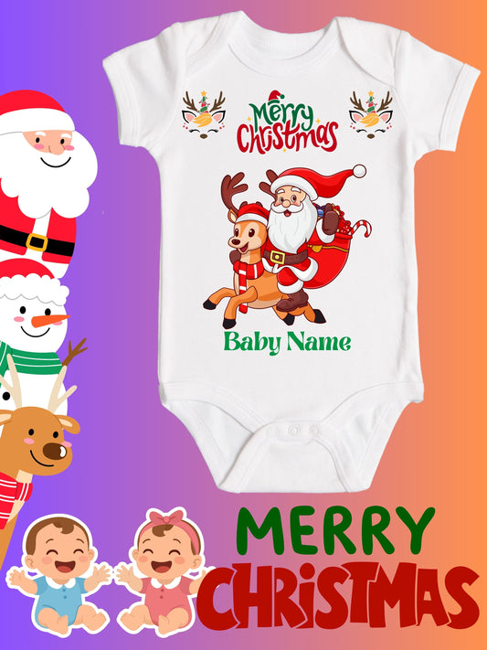 Baby Christmas Romper