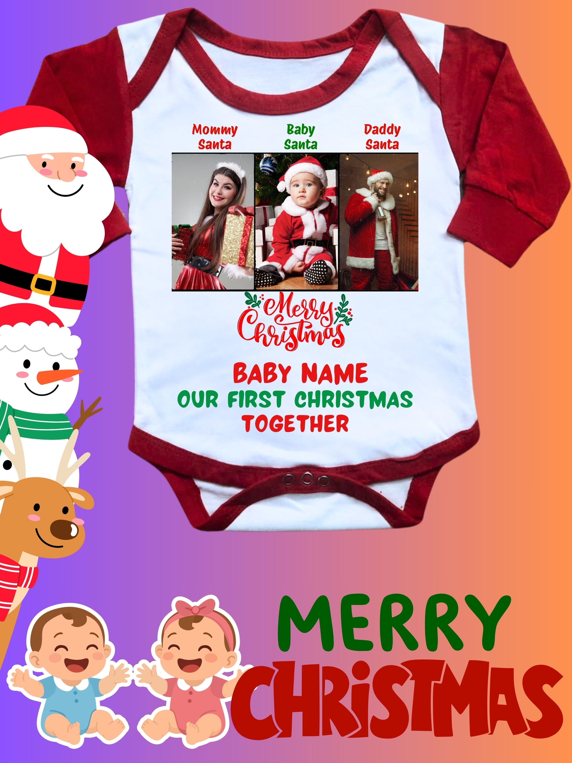 Baby Christmas Romper