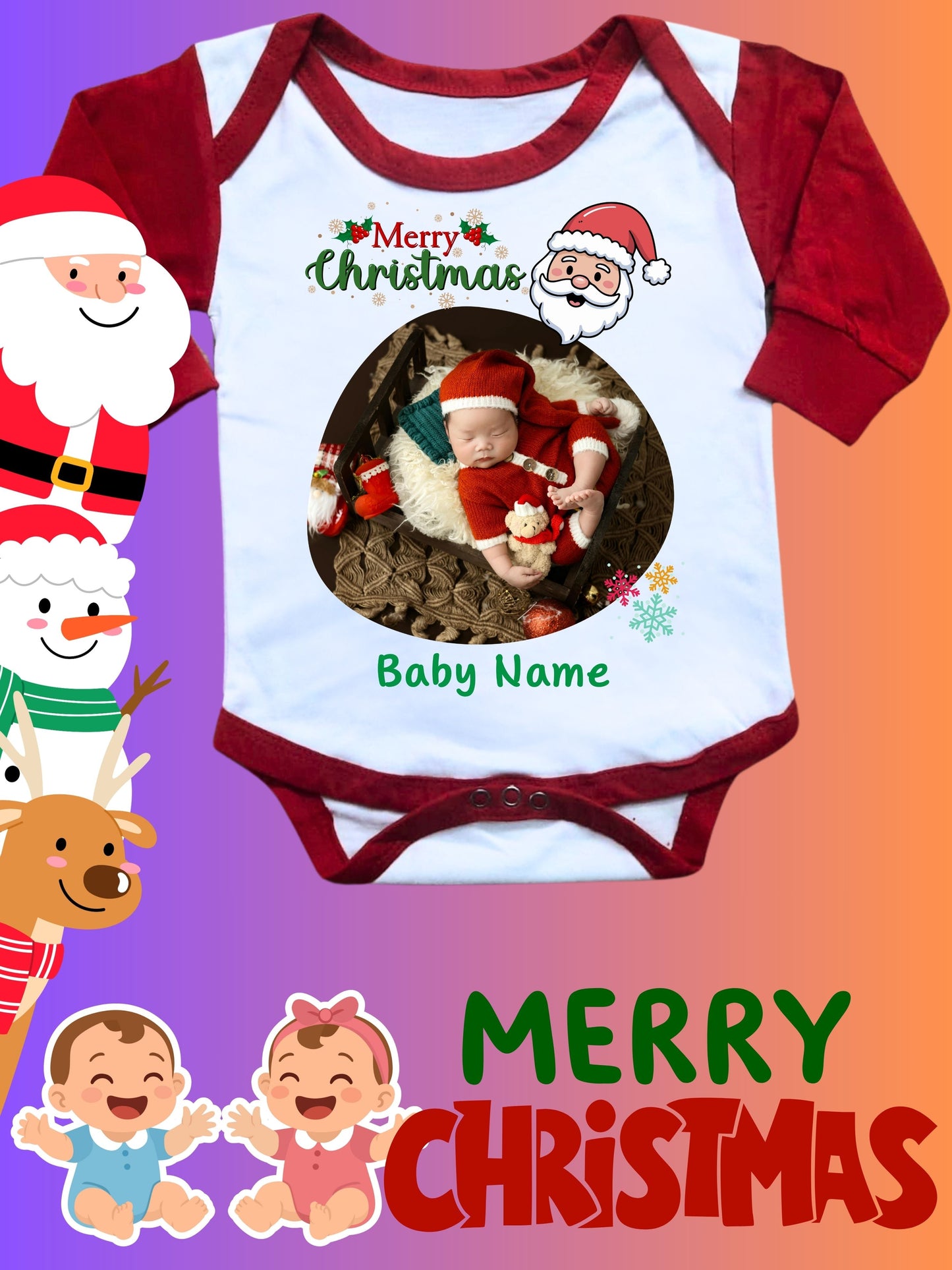 Baby Christmas Romper