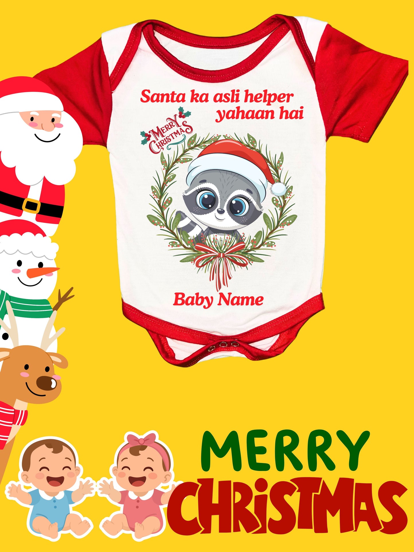 Baby Christmas Romper
