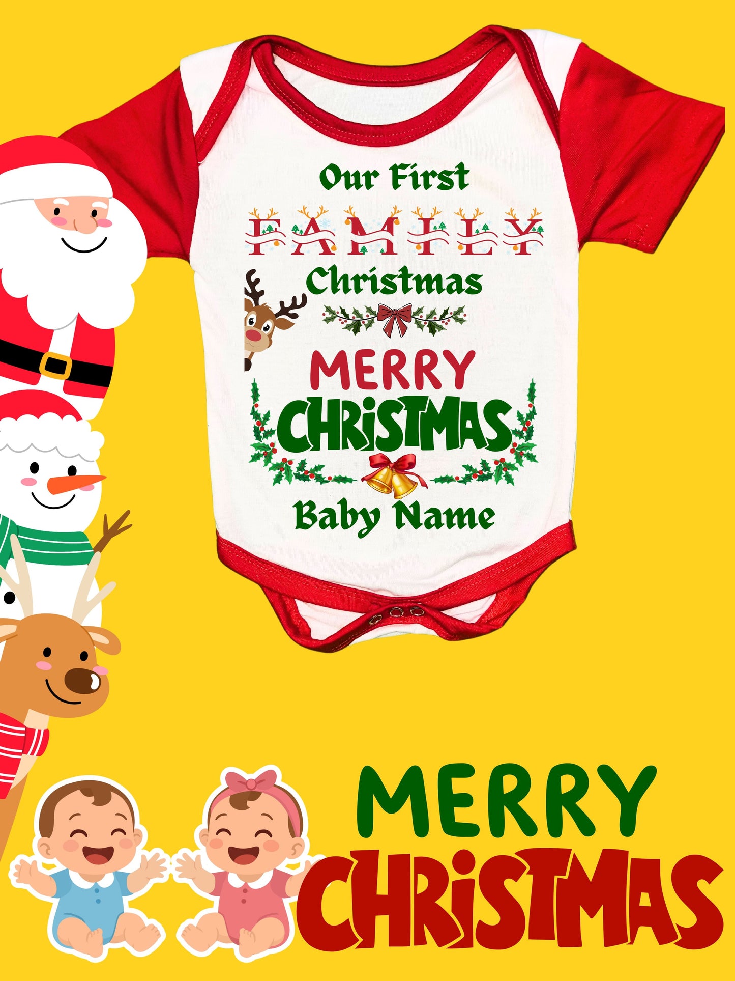 Baby Christmas Romper