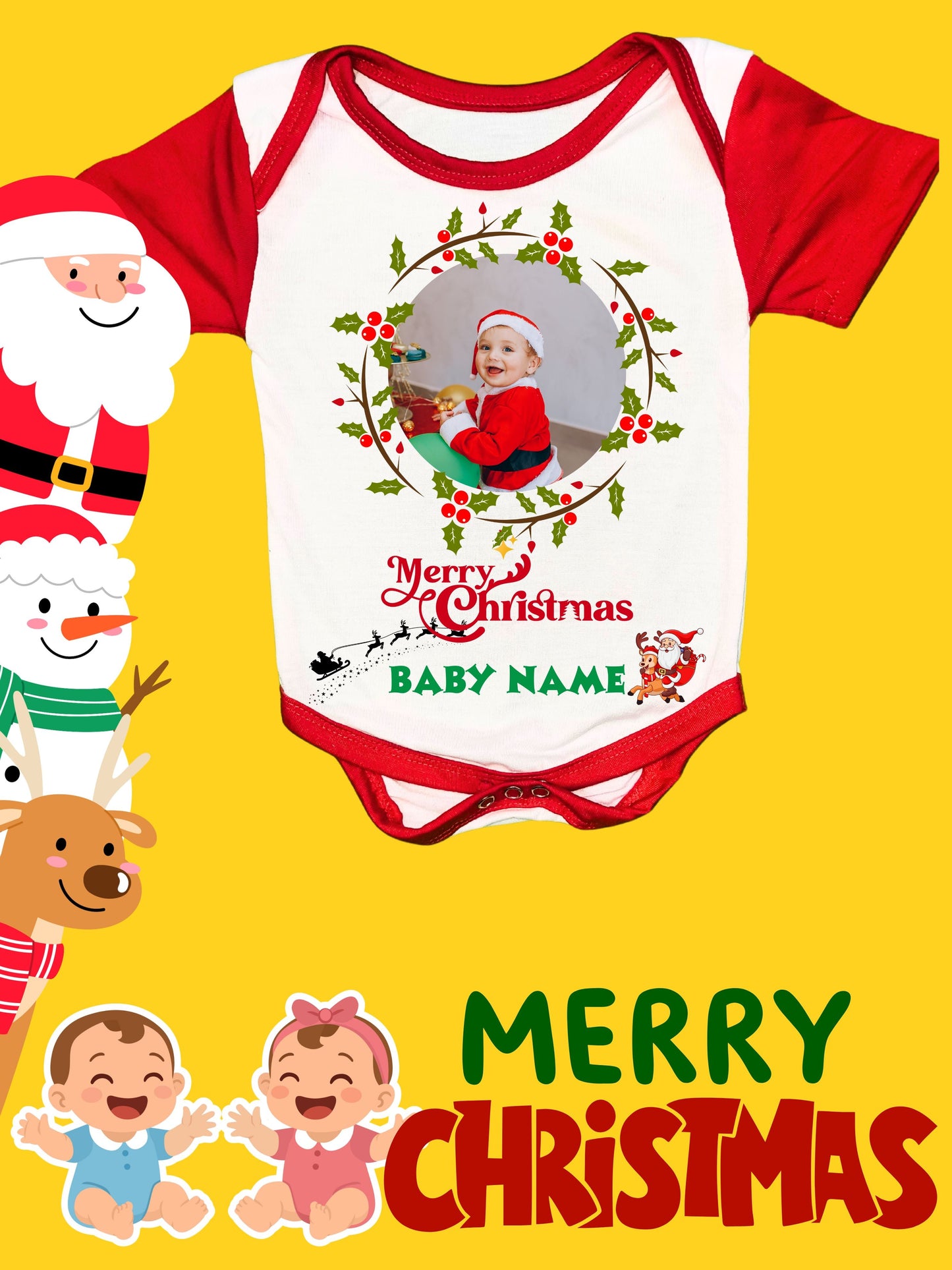 Baby Christmas Romper