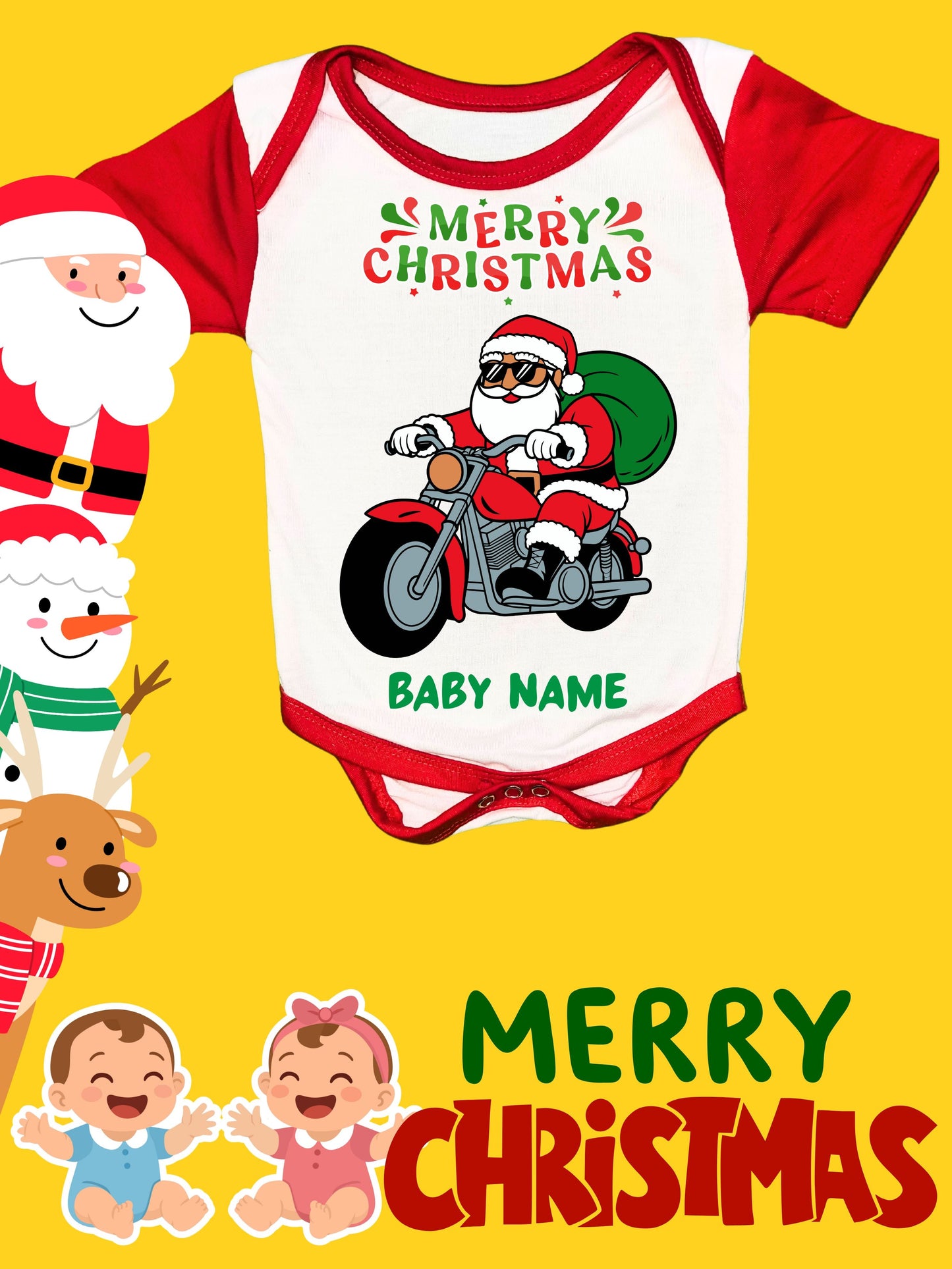 Baby Christmas Romper