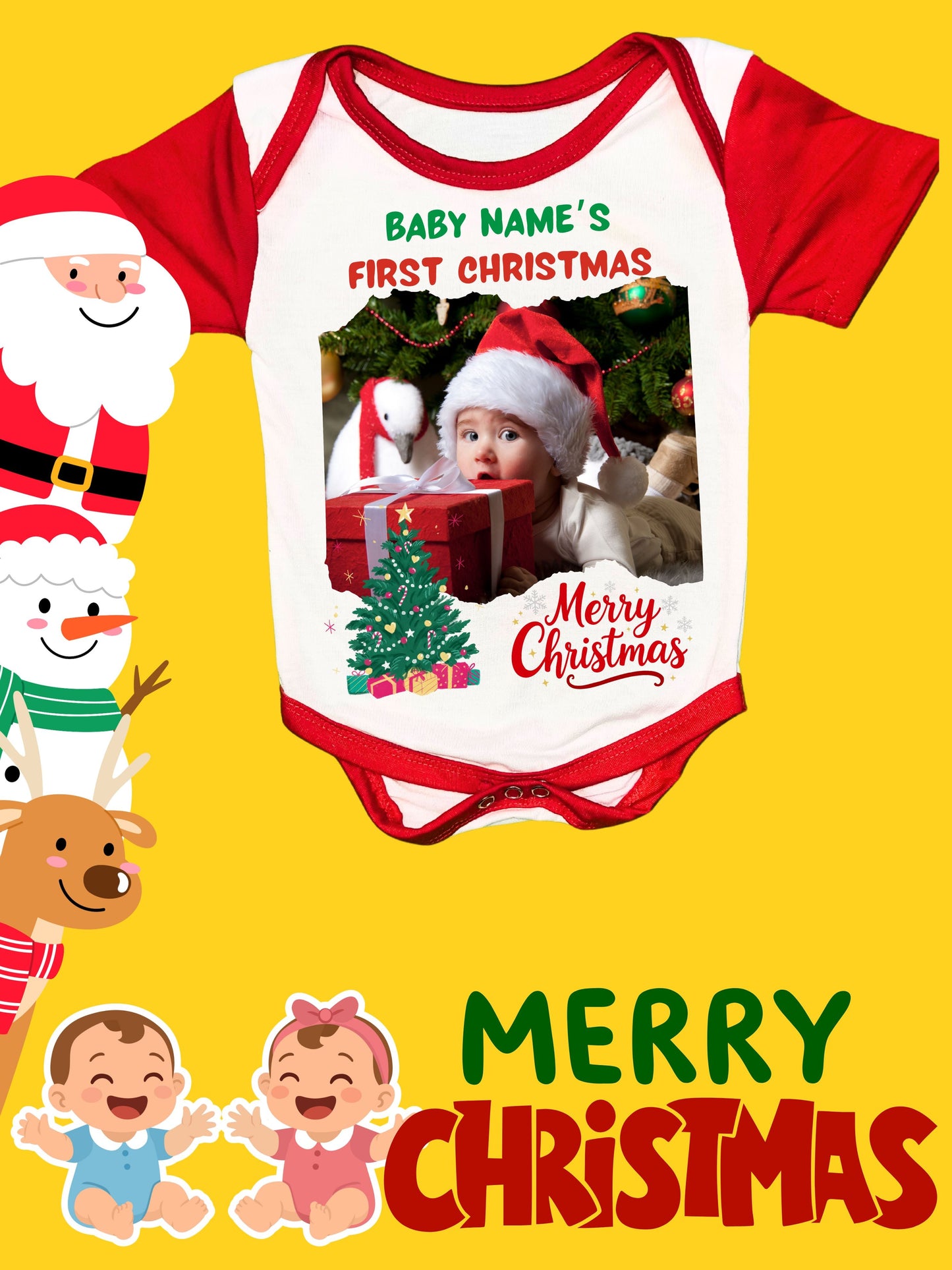 Baby Christmas Romper