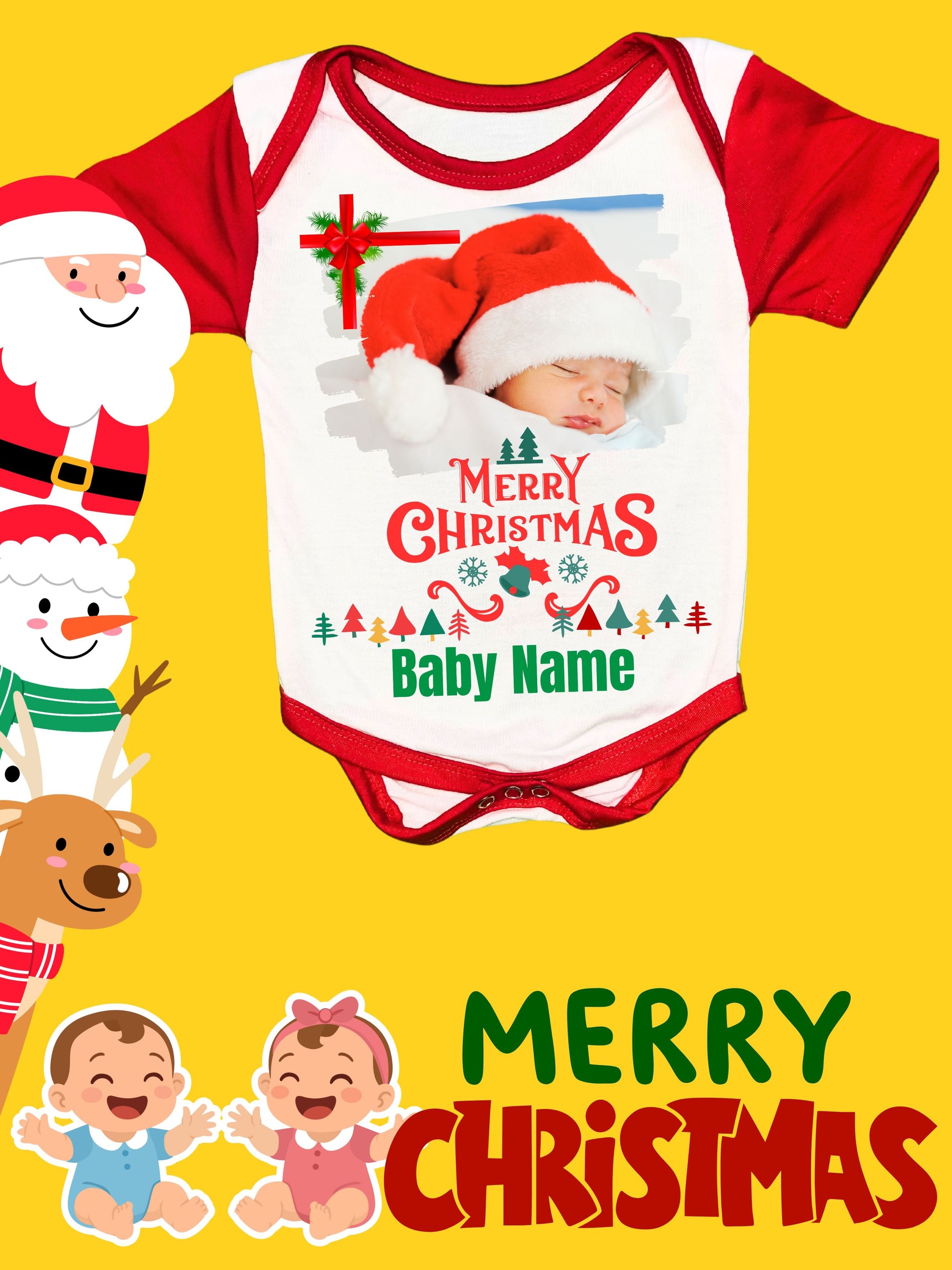 Baby Christmas Romper