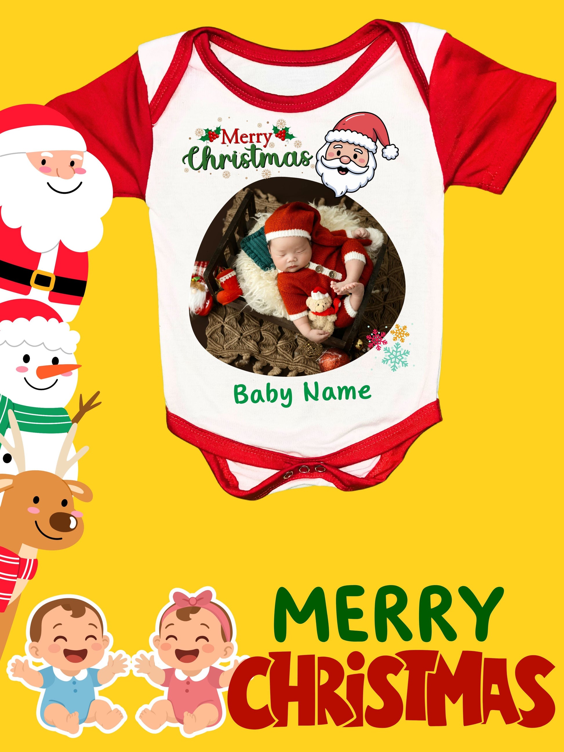 Baby Christmas Romper