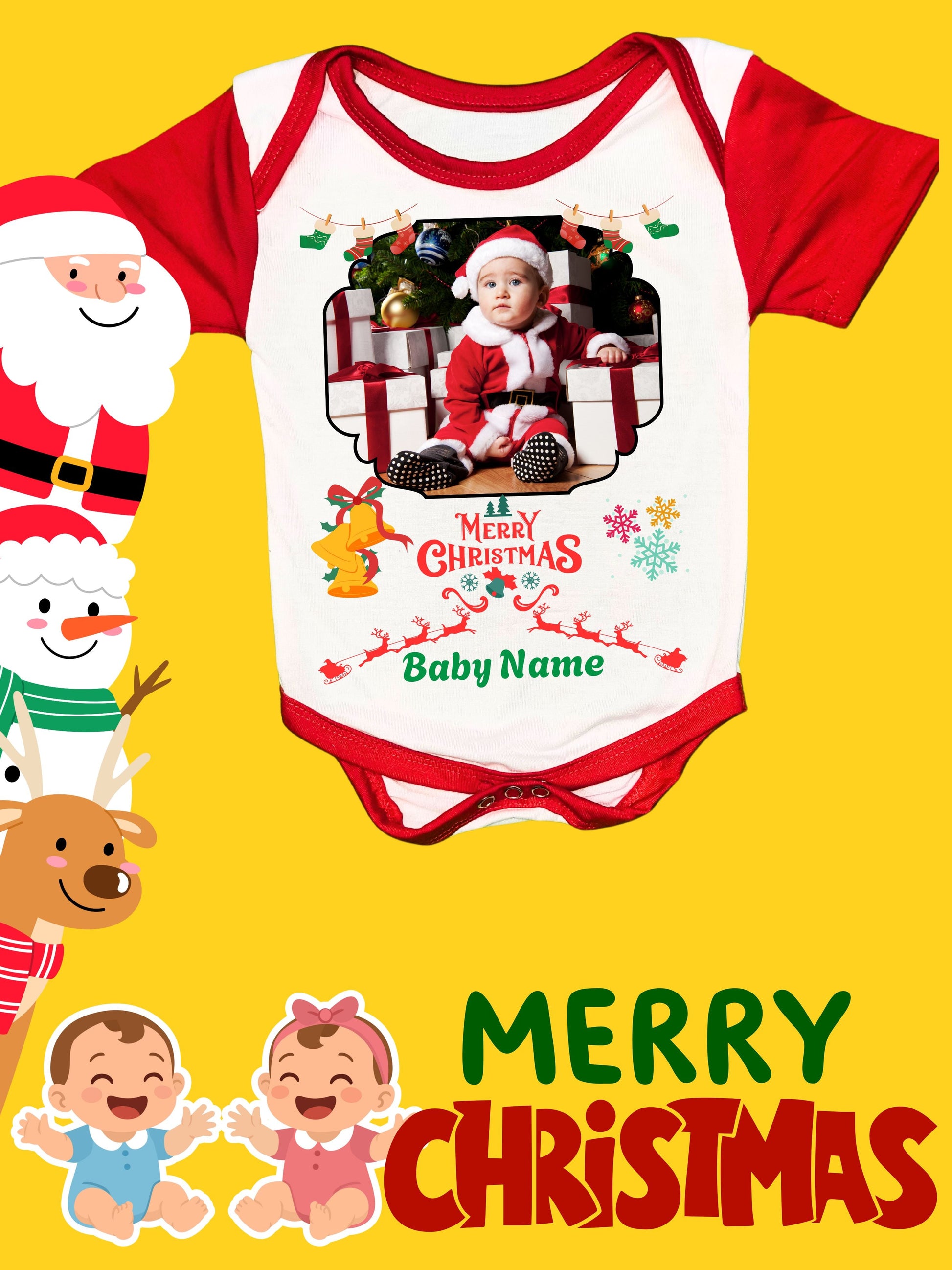 Baby Christmas Romper