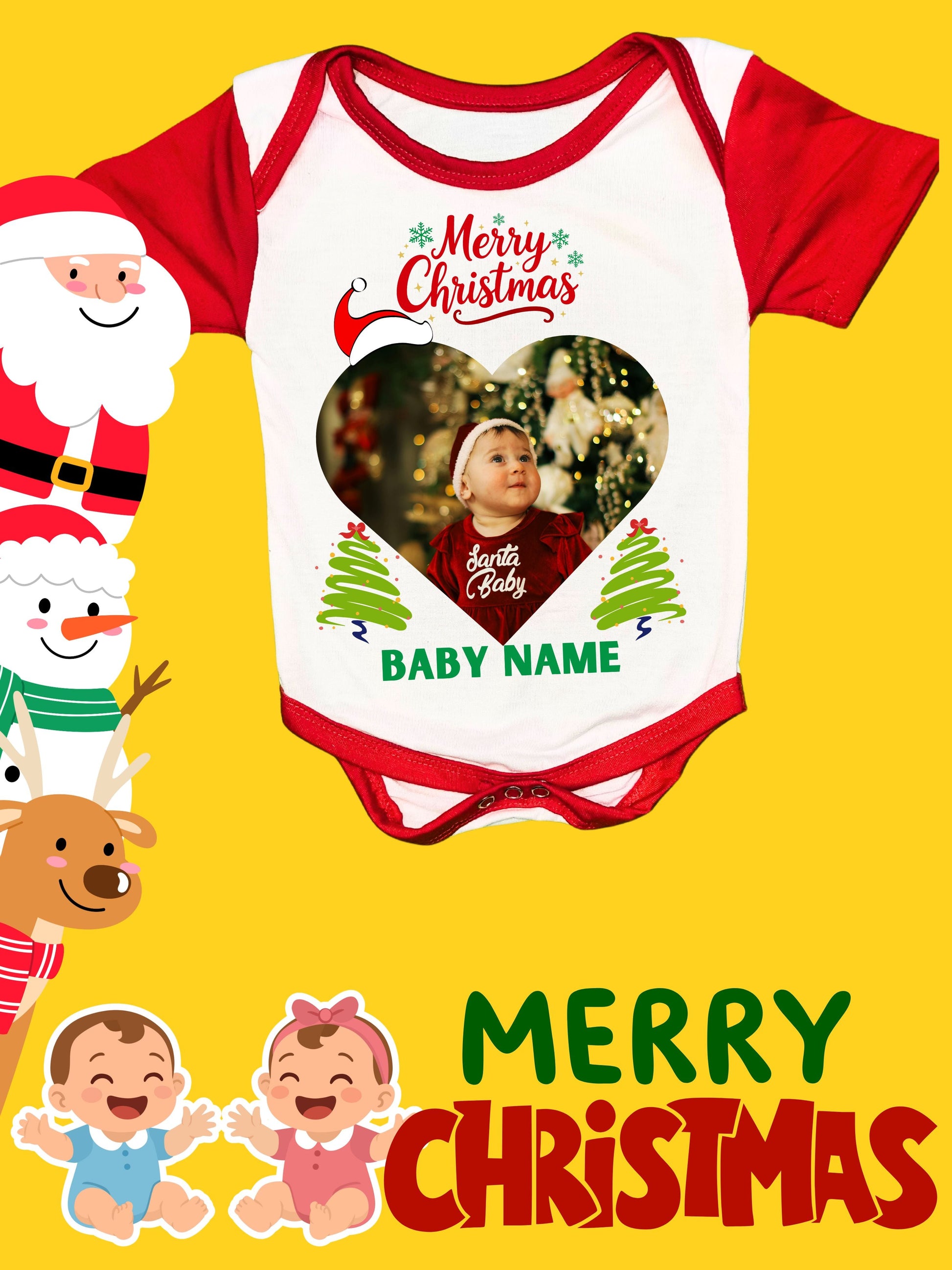 Baby Christmas Romper