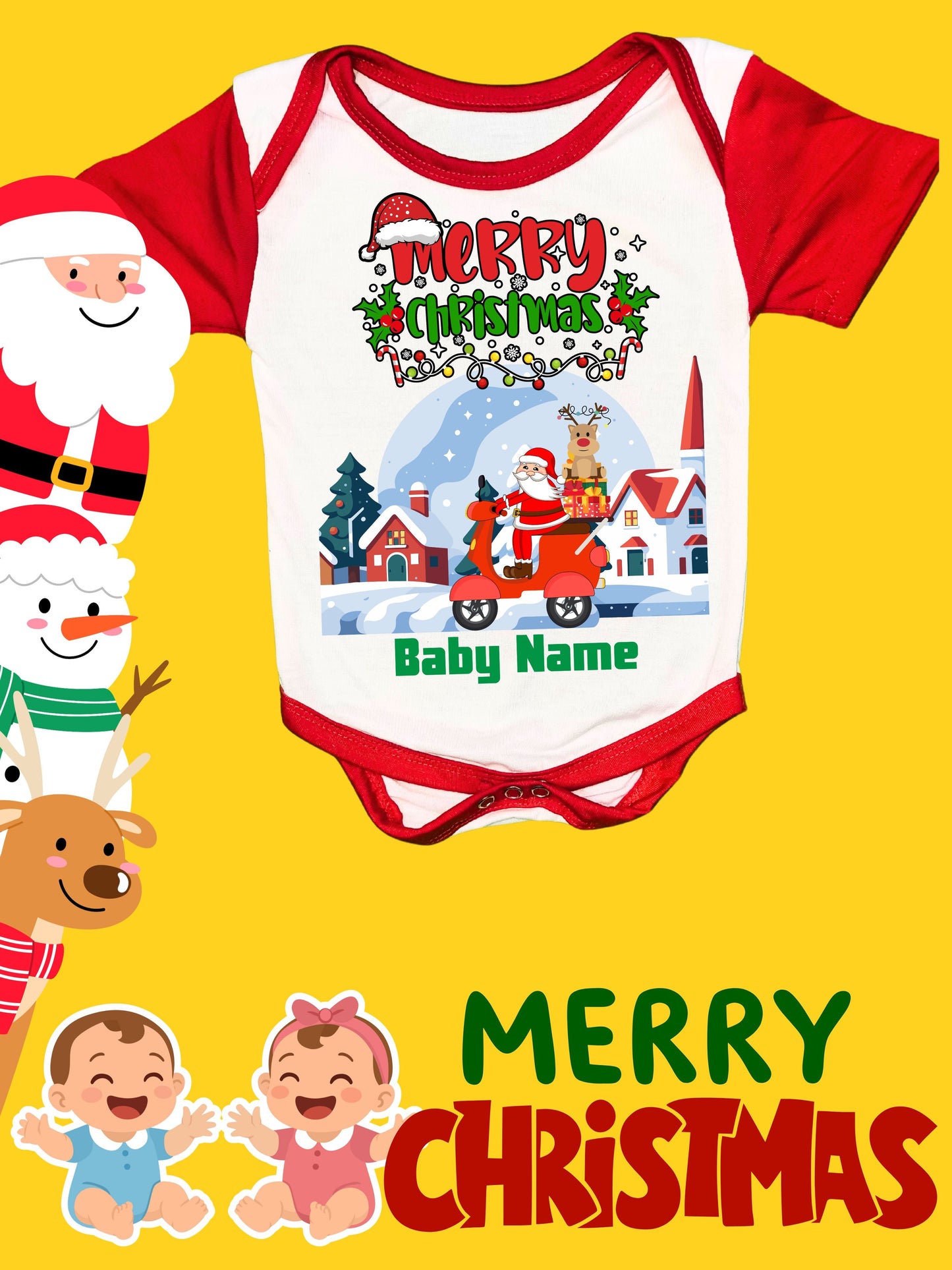 Baby Christmas Romper