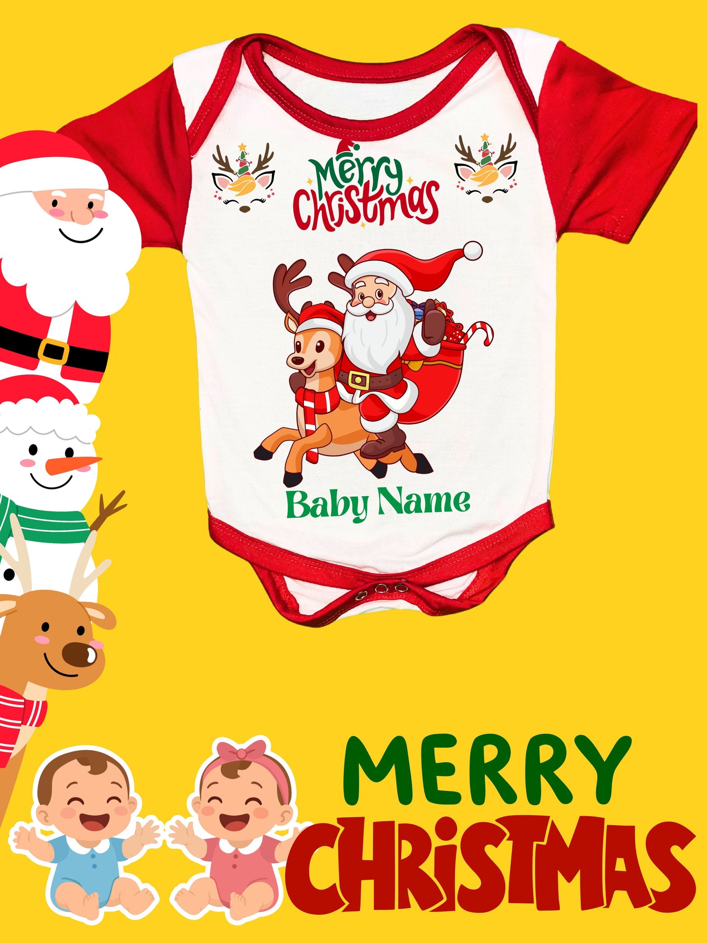 Baby Christmas Romper