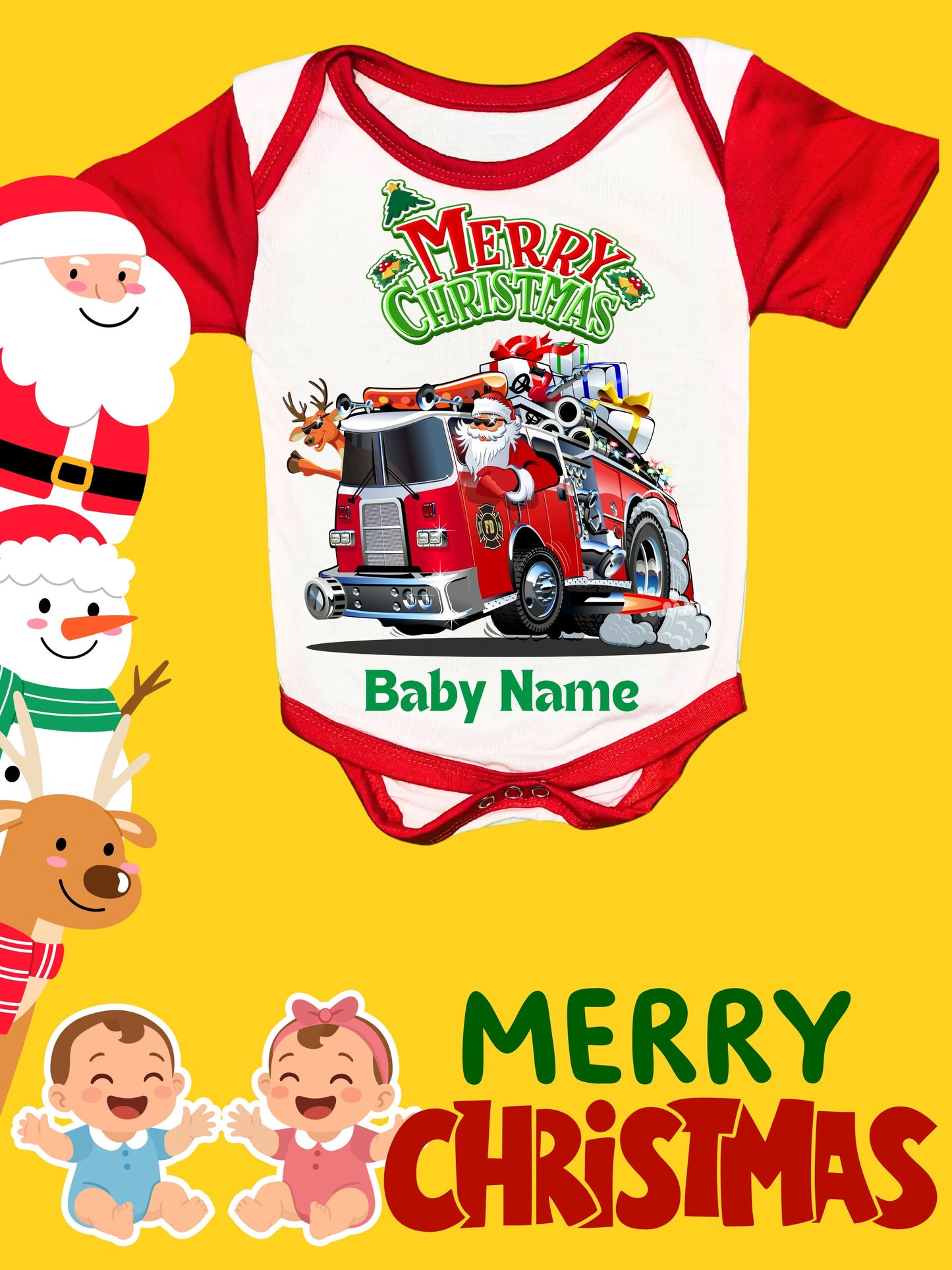 Baby Christmas Romper