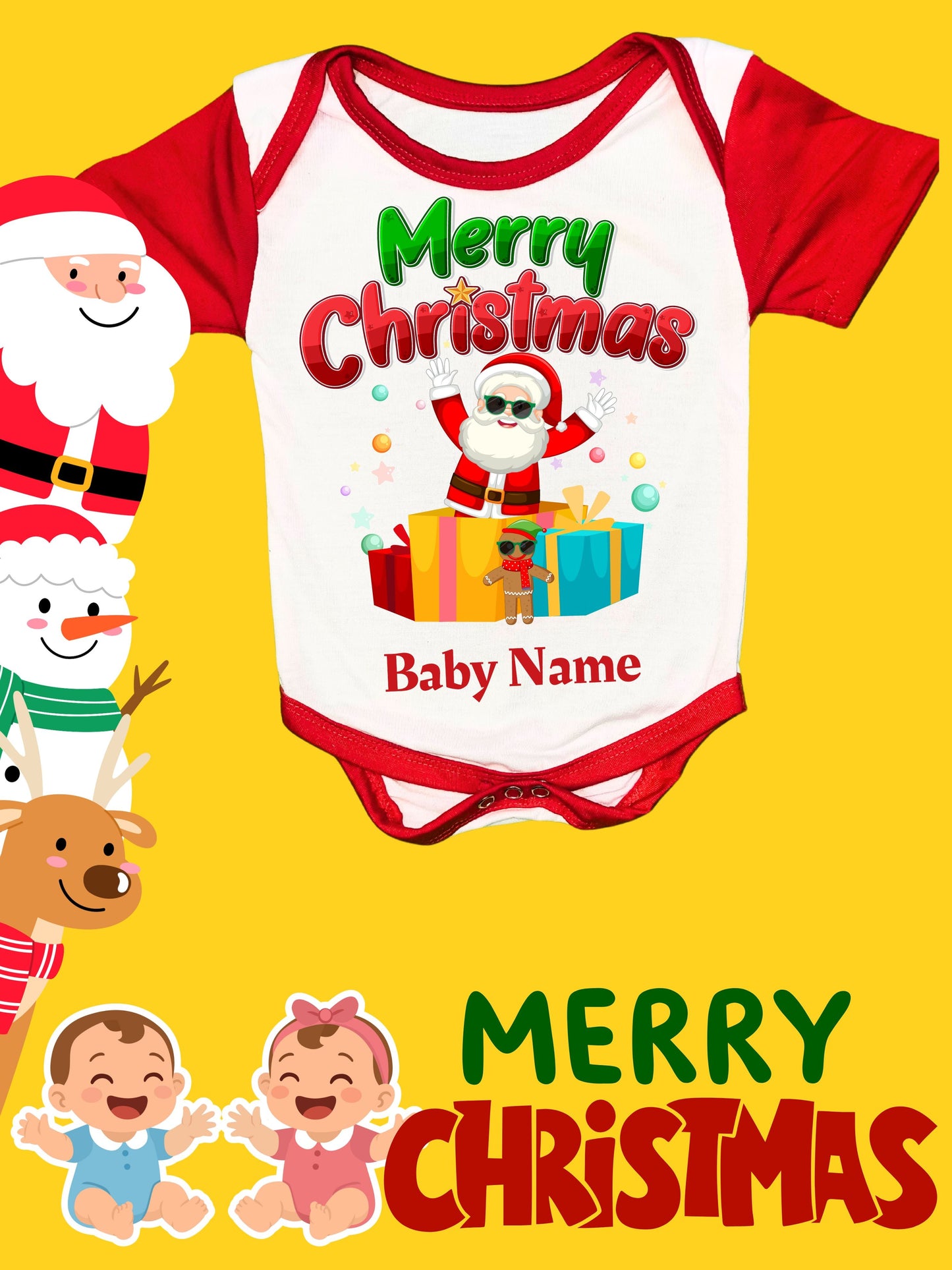 Baby Christmas Romper