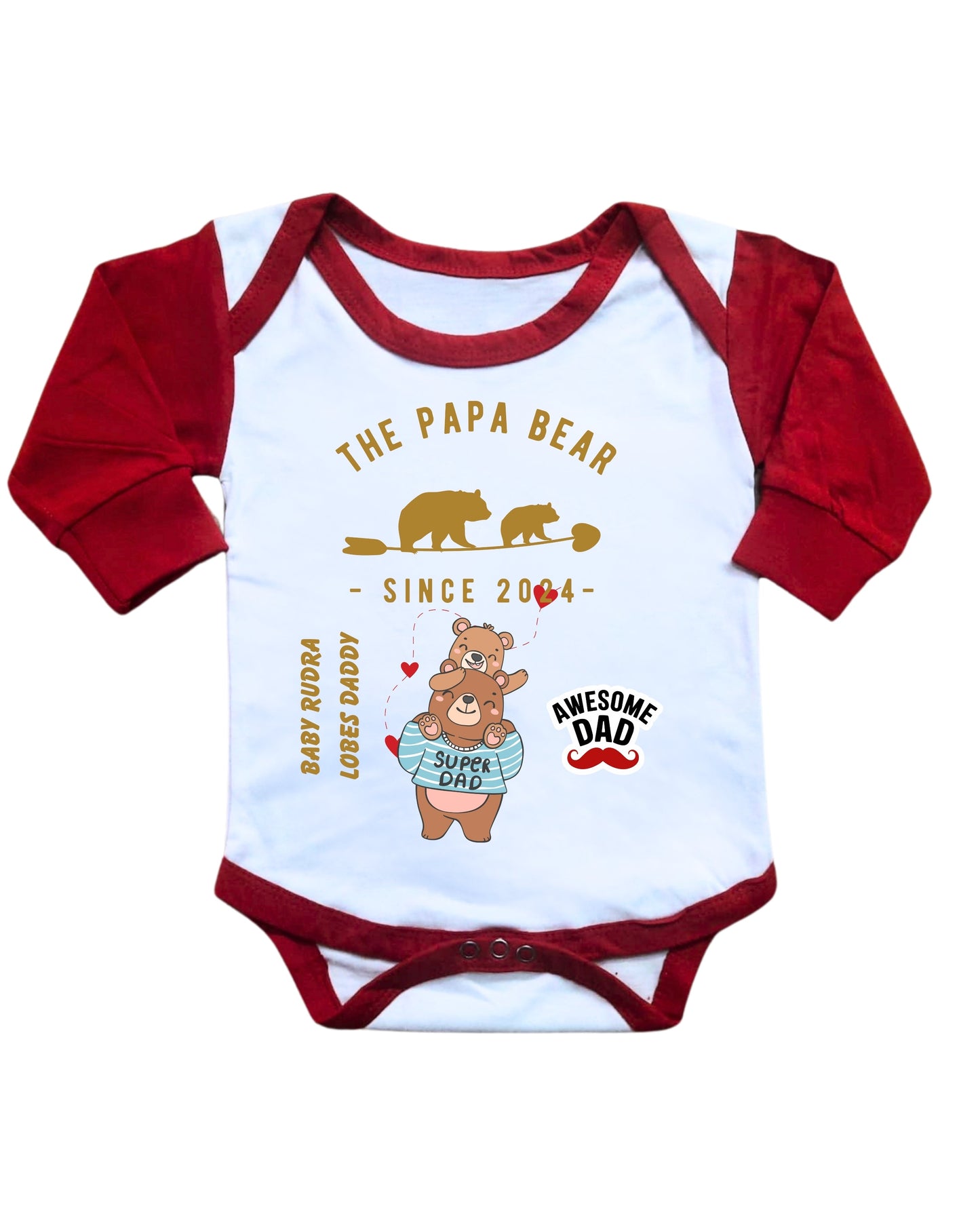Baby Rompers Fathers Day