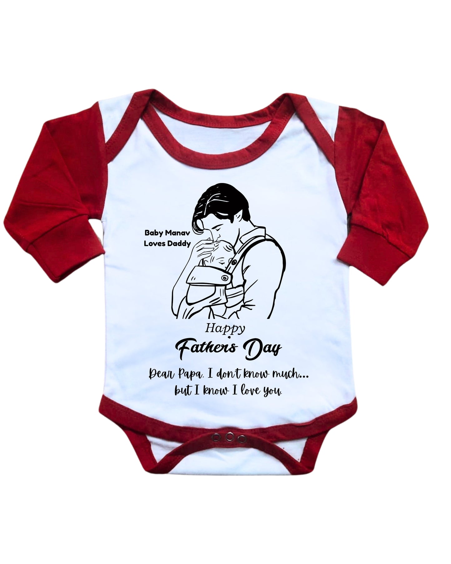 Baby Rompers Fathers Day