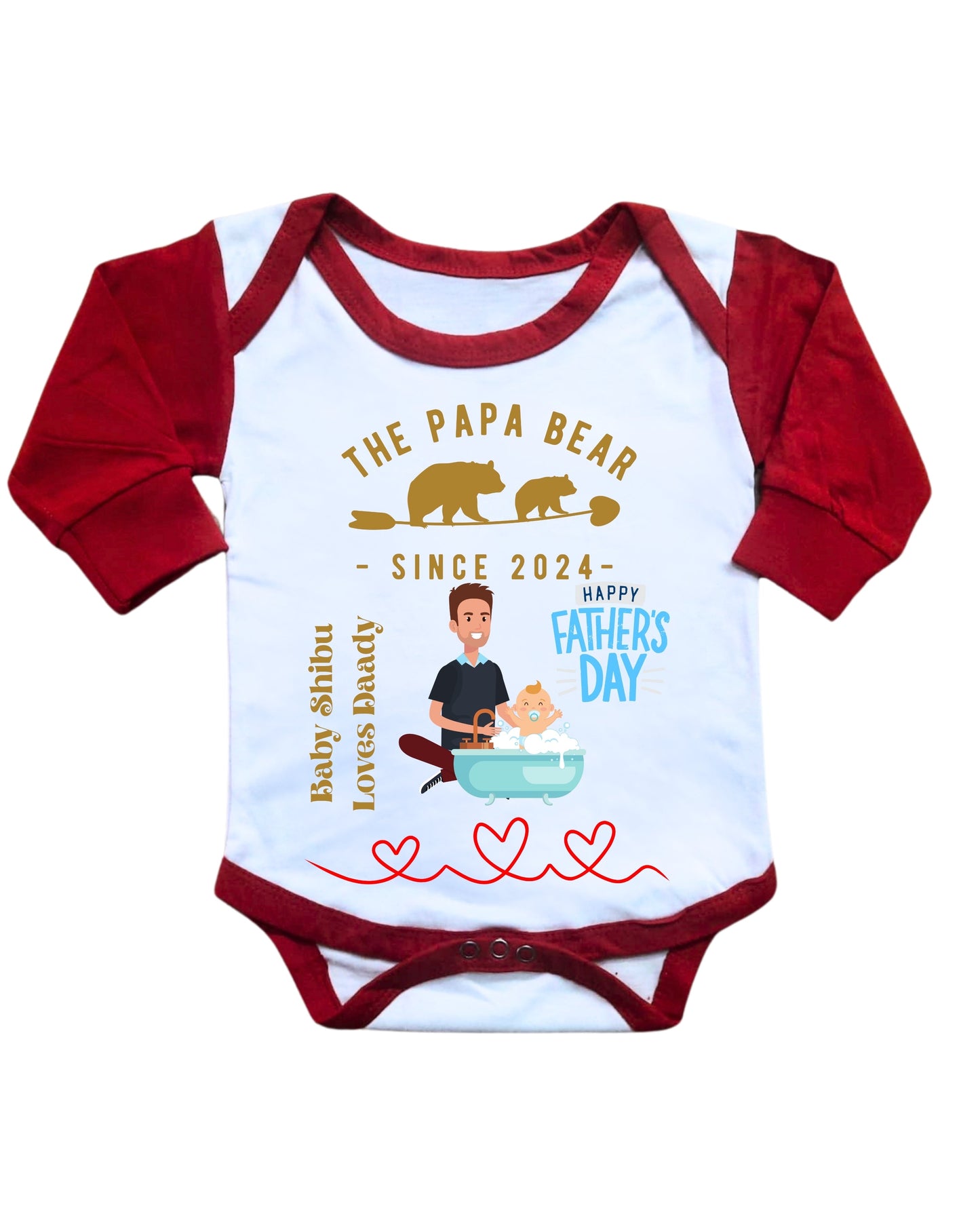 Baby Rompers Fathers Day