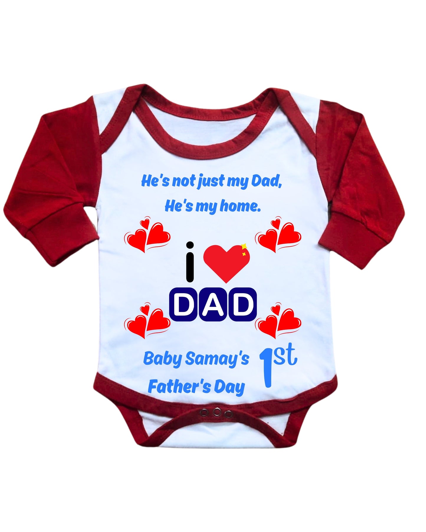 Baby Rompers Fathers Day
