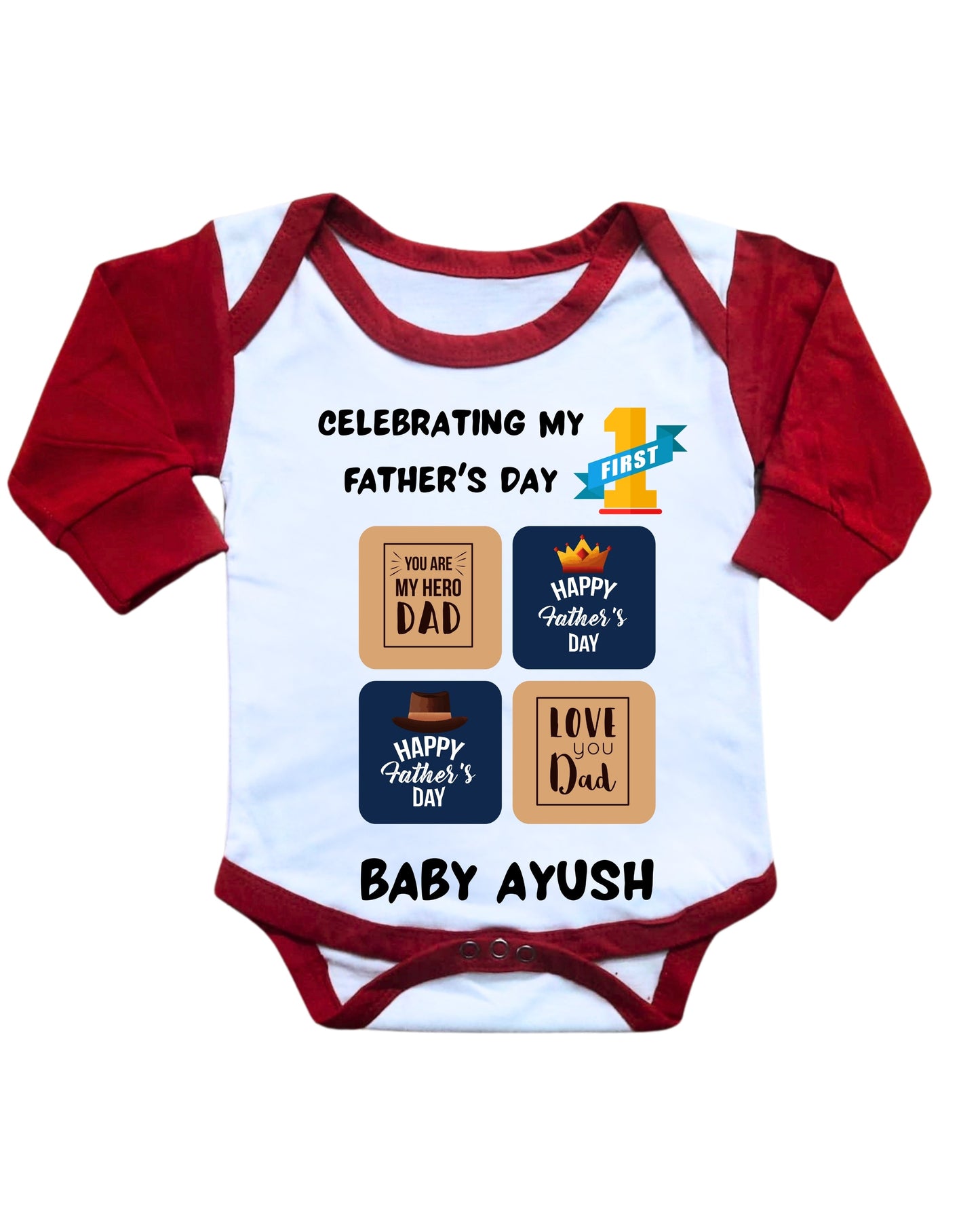 Baby Rompers Fathers Day
