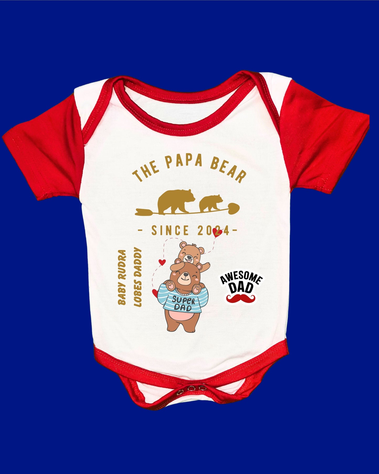 Baby Rompers Fathers Day