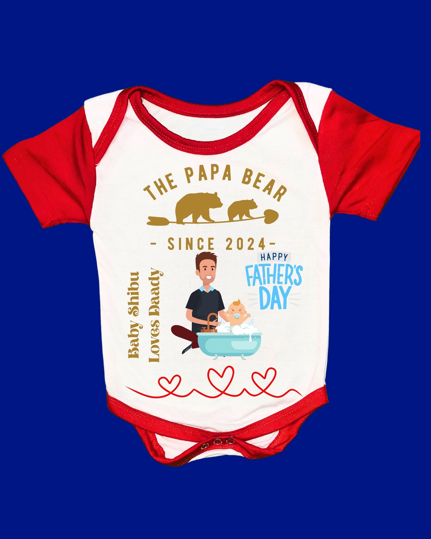 Baby Rompers Fathers Day