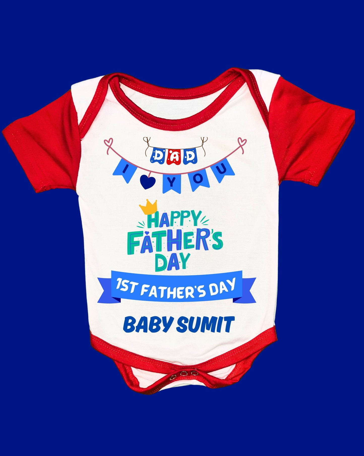 Baby Rompers Fathers Day