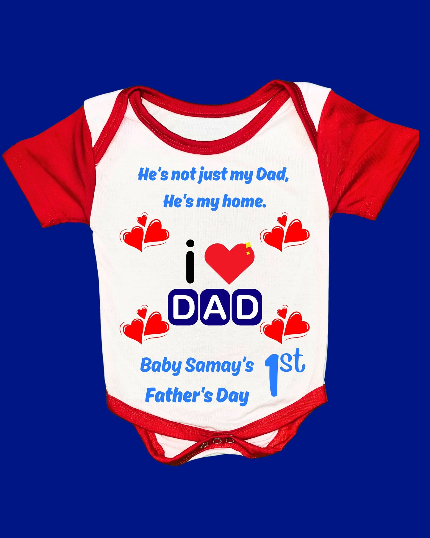 Baby Rompers Fathers Day