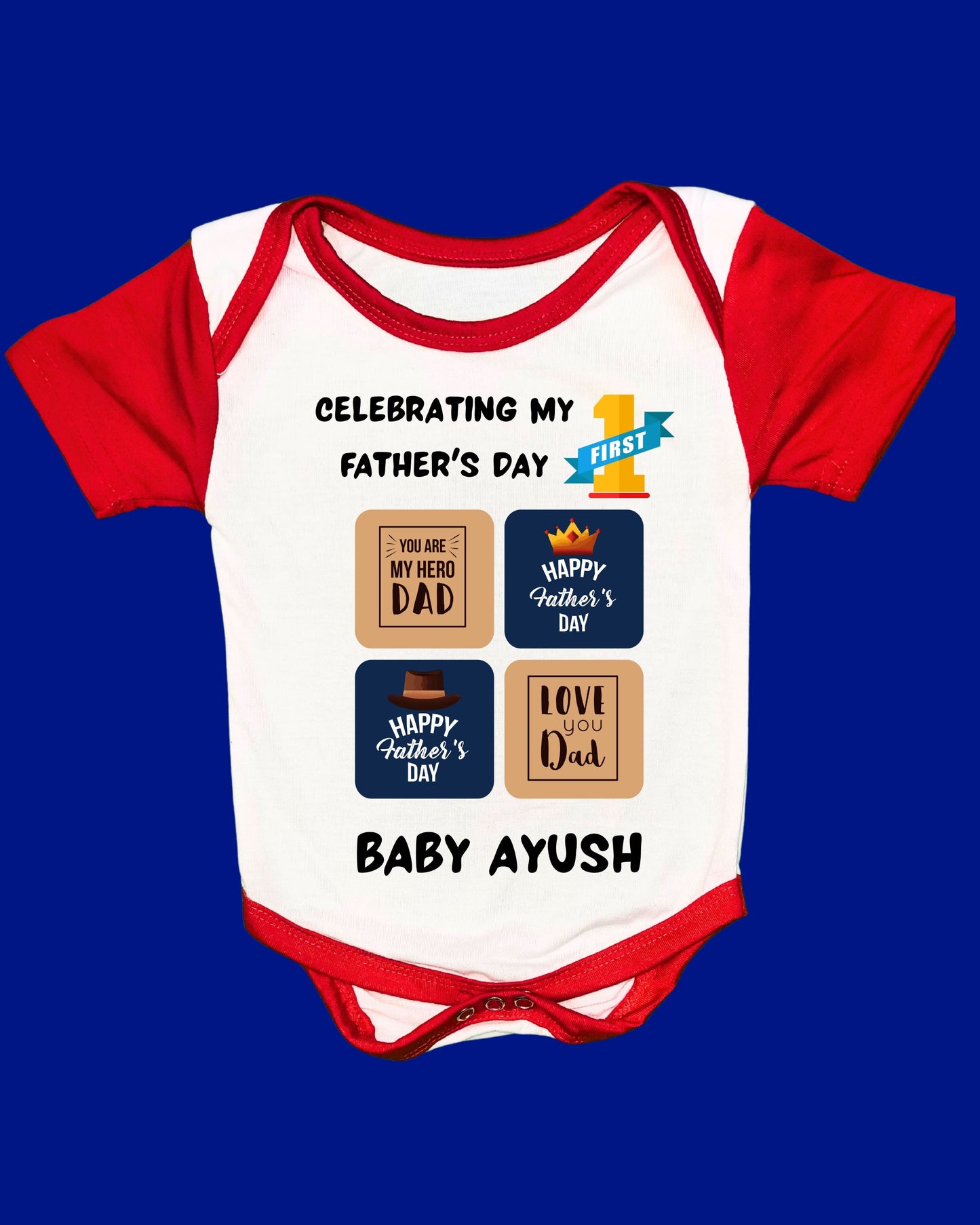 Baby Rompers Fathers Day