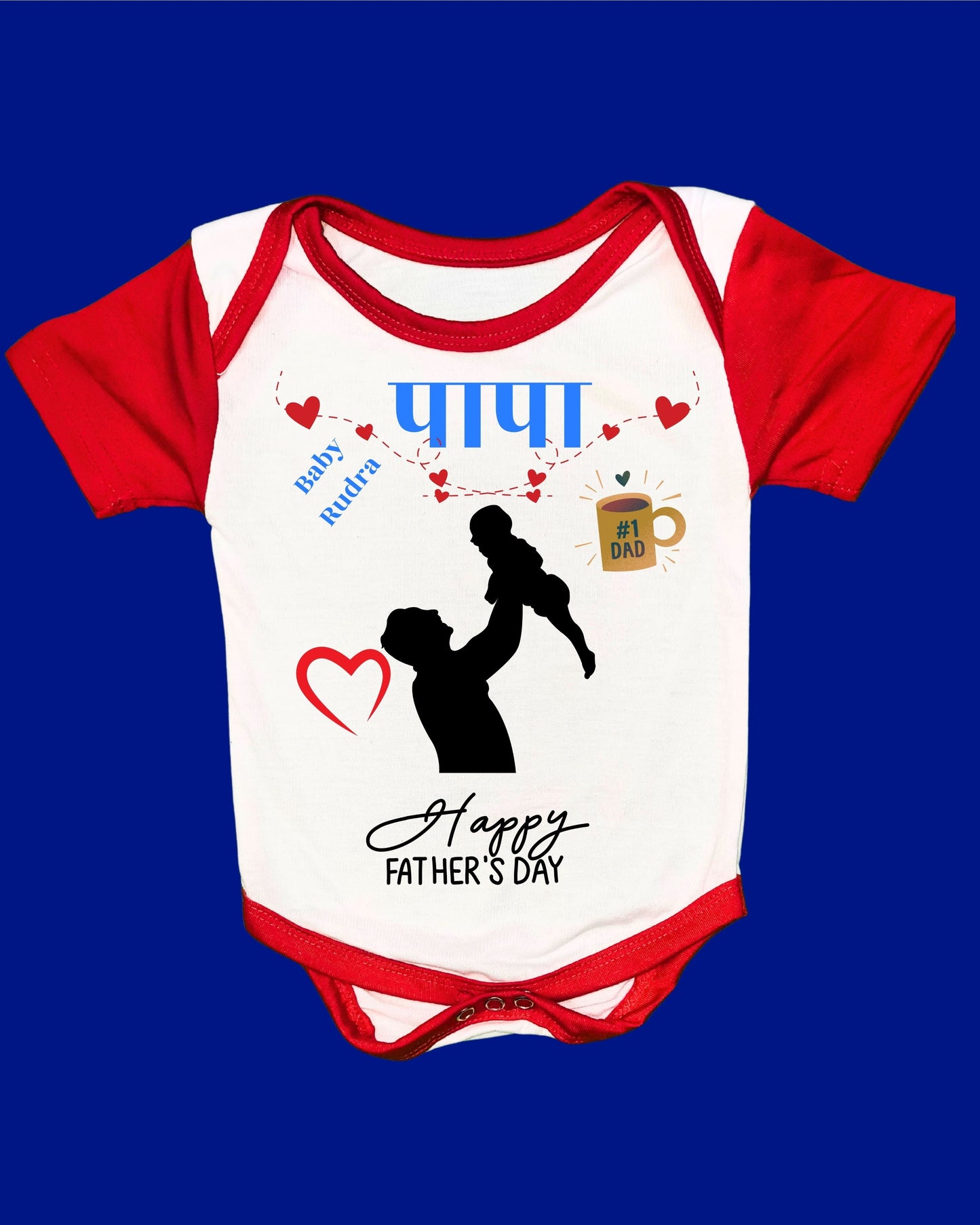 Baby Rompers Fathers Day