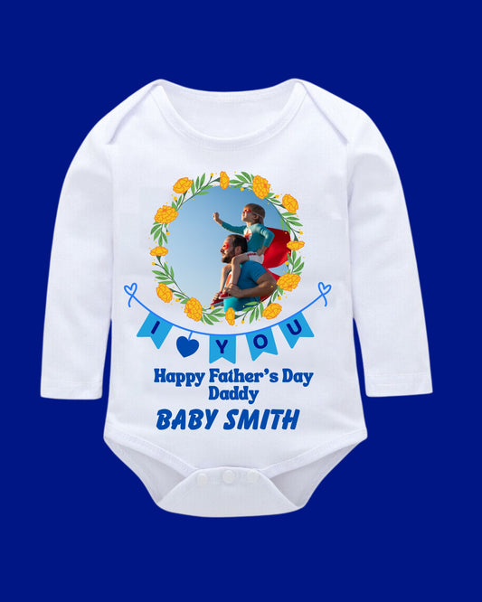 Baby Rompers Fathers Day