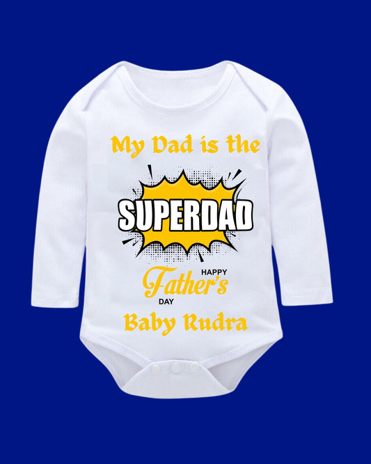 Baby Rompers Fathers Day