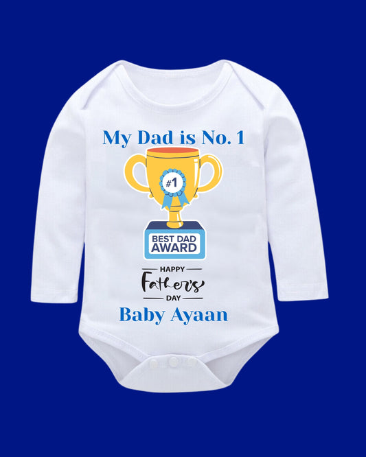 Baby Rompers Fathers Day