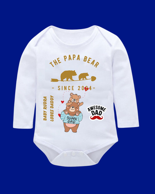 Baby Rompers Fathers Day