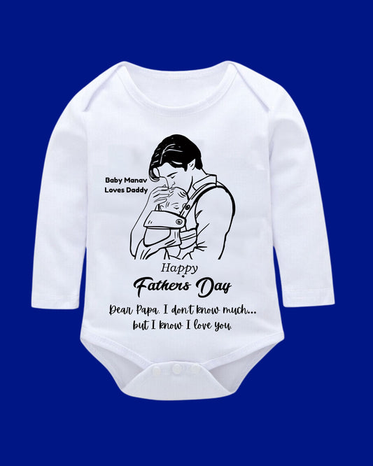 Baby Rompers Fathers Day